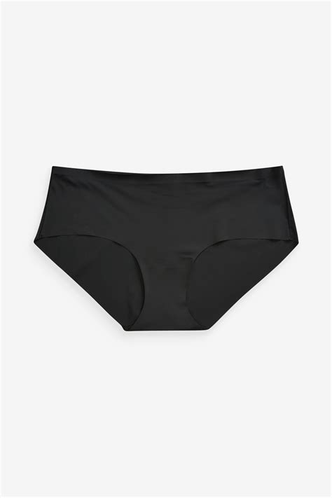buy black white nude short no vpl knickers 3 pack from the next uk