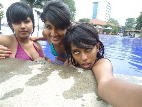 wet and bikini teens 2 sri lankan and desi indian girls