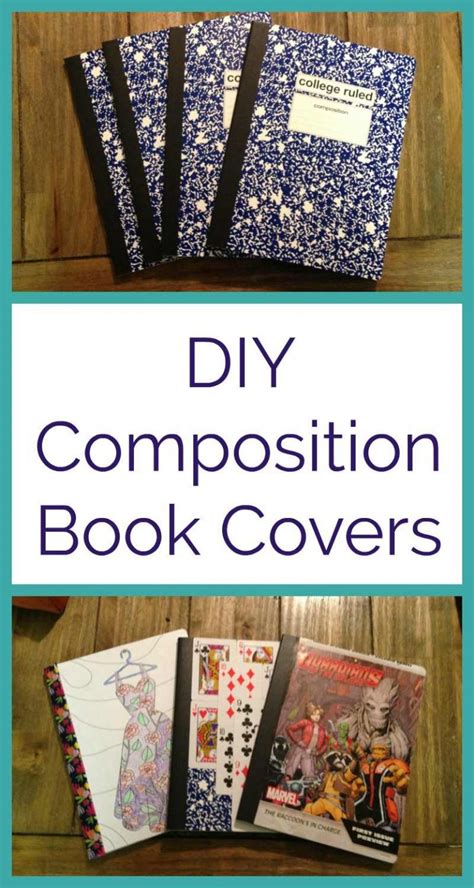 diy composition notebook covers smart mom smart ideas