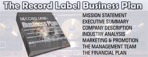 record label  business plan