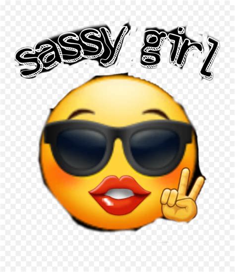 Sassy Sassygirl Rich Cool Cute Makeup Smiley Emoji Sassy Girl Emoji