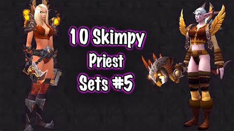 Jessiehealz 10 Skimpy Priest Sets 5 World Of Warcraft
