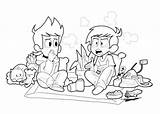 Eddsworld Swell Gravity sketch template