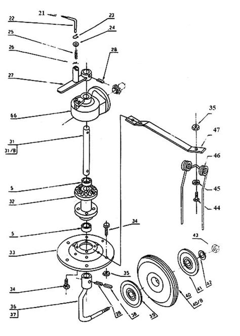 kuhn rotary rake parts diagram