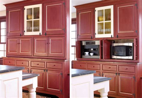 ways  hide kitchen appliances restoration design   vintage house  house
