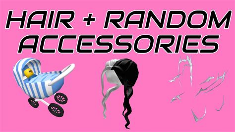 hair codes random accessories youtube