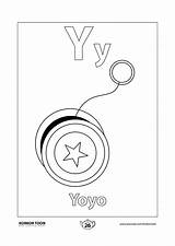 Yoyo Letters sketch template