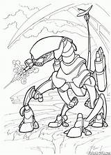 Coloring Cyborg Pages War Robots Robot Leads Fight Futuristic Big Wars Colorkid раскраска для Template мальчиков sketch template