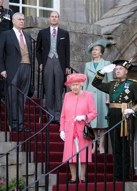 Queen Elizabeth Hosts Garden Party At Scotland Palace
