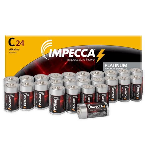 24 Pack Impecca C Batteries At