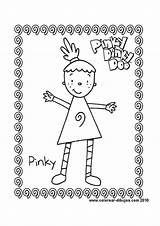 Dinky Doo Pinky Pages Para Colorear Coloring Template sketch template