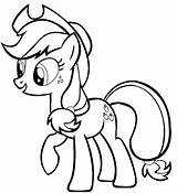 Coloring Pony Applejack Little Colouring Pages Apple Jack Kids Print Horse Pdf Clip Quality Drawing High Popular Cartoon Bubakids Dibujos sketch template