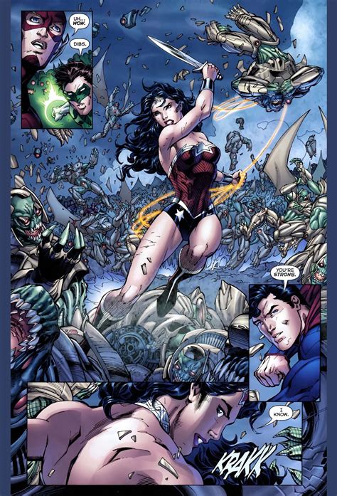 Superman And Wonder Woman’s First Meeting New 52