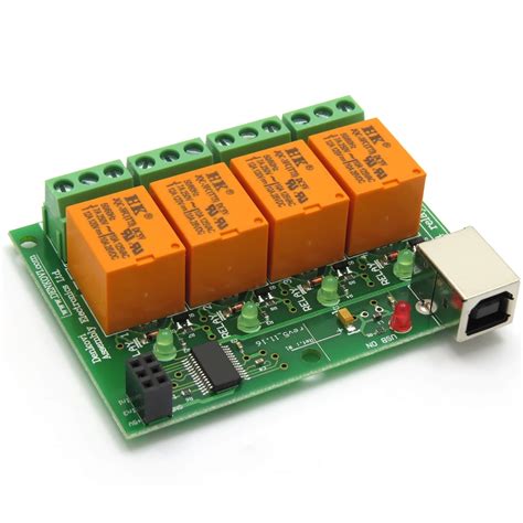 pc usb  channel relay board gadget  controlling home electrical ba
