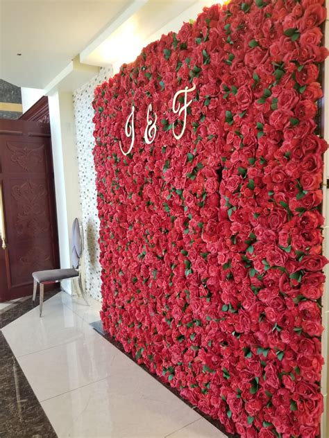 red rose flower wall   canada