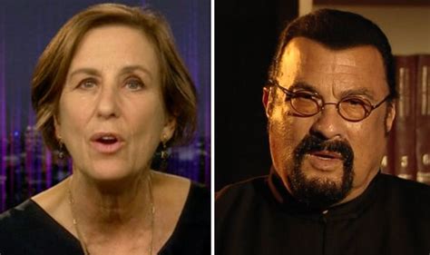 steven seagal storms out of bbc newsnight interview when