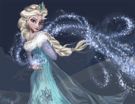 Elsa Frozen Fan Art 35850857 Fanpop