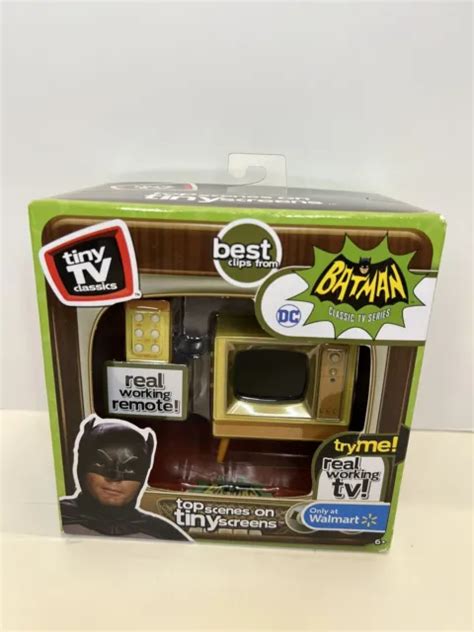 Tiny Tv Classics Batman Classic Tv Series 1966 Mini Tv Clips Toy