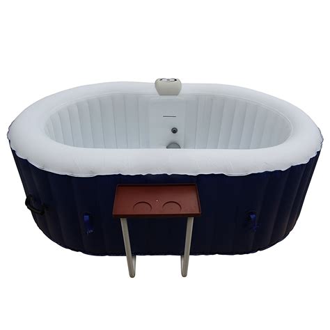 Bizx Htio2bld Oval Inflatable Hot Tub Personal Spa With
