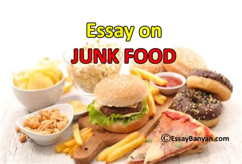 essay  junk food  english  school  college students