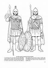 Byzantine Fashions Guerrier sketch template
