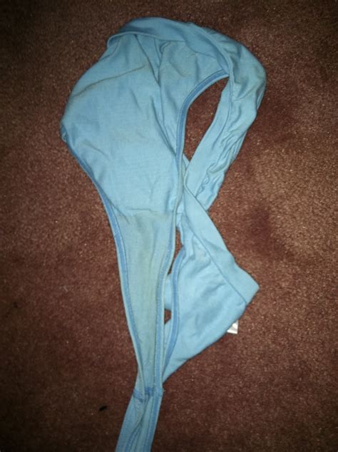 Dead Panties Light Blue Thong