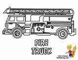 Coloring Fire Pages Truck Printable Transportation Kids Emergency Print Vehicle Vehicles Trucks Colouring Service Engine Clipart Firetruck Air Buses Police sketch template