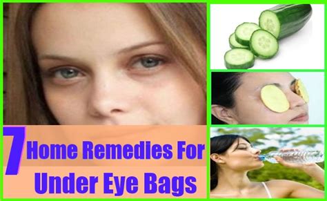simple home remedies   eye bags natural treatments cure  eye bags lady care