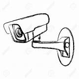 Camera Cctv Surveillance Security Illustration Clipart Drawing Stock Vector Getdrawings Clipartmag Depositphotos Booblgum Copyright sketch template
