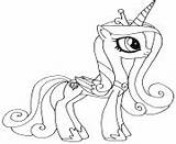 Coloring Pages Pony Little Princess Candance Online Printable Print Color Info sketch template