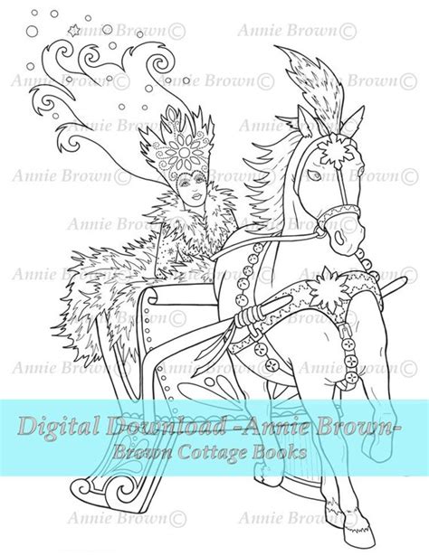 snow queen coloring pages  snow queen coloring pages