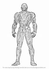 Ultron sketch template