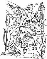 Aquarium Akwarium Kolorowanki Dzieci Bestcoloringpagesforkids sketch template