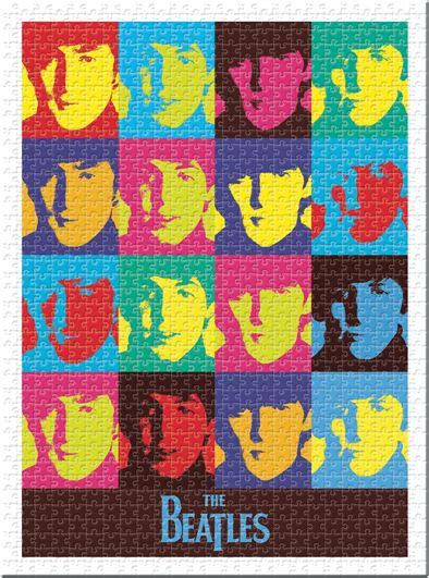 Image Detail For The Beatles Pop Art Puzzle Beatles Pop