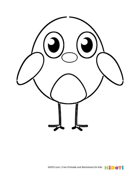 chicken coloring pages kidoti