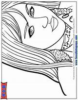 Coloring Hannah Montana Pages Girl Pretty Pitch Perfect Movie Beautiful Books Printable Library Clipart Template Popular sketch template