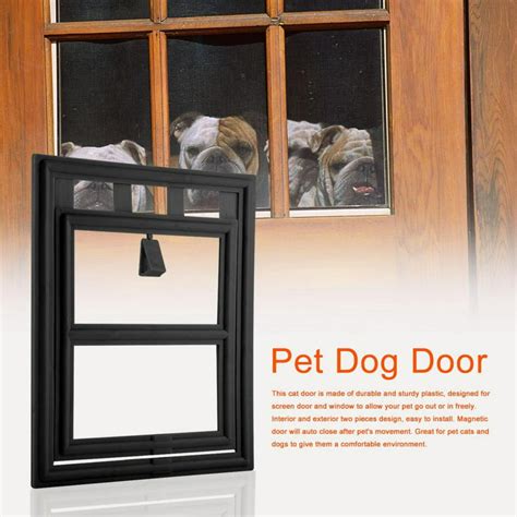 wchiuoe pet screen door  size lxl inches dog screen door