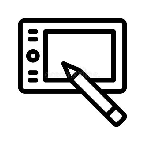 ipad  vector icon stock vector illustration  device