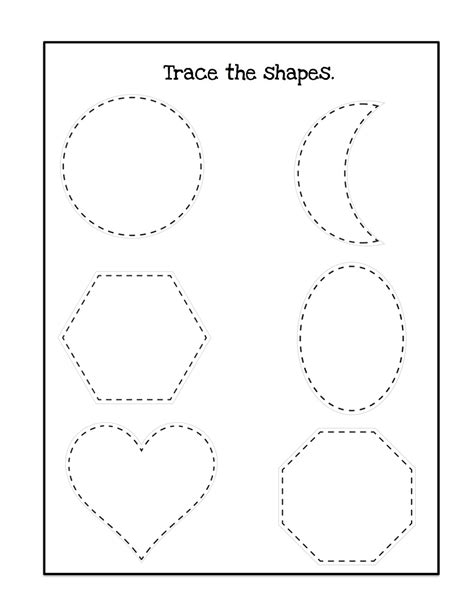 shapes  bulletin boards printable preschool printables