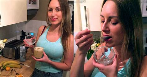 vegan single mum drinks sperm smoothies every morning for her health