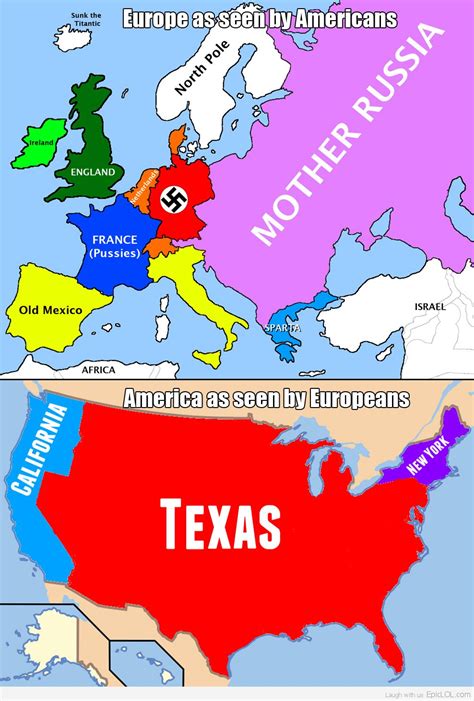 35 funny maps that would have actually made geography fun