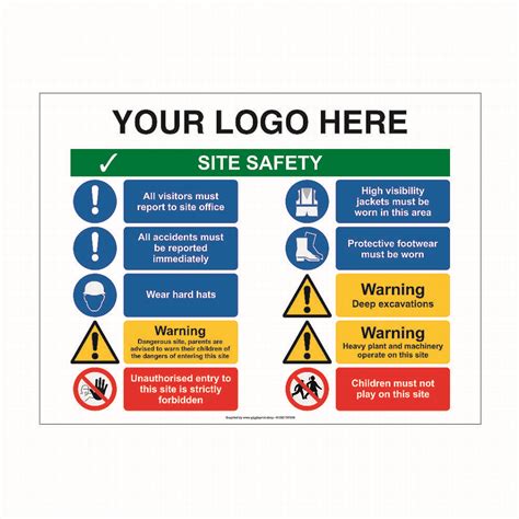 printable safety signs  image
