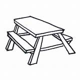 Picnic Table Drawing Icon Clipartmag Drawings Getdrawings Paintingvalley sketch template