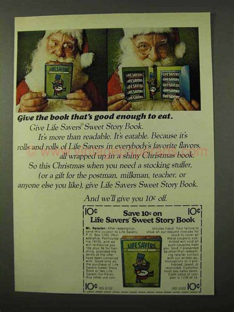 1972 Life Savers Candy Ad Book Good Enough To Eat