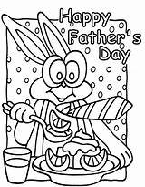Coloring Fathers Pages Father Happy Color Treat Kids Print Bunny Printables Cards Crayola Printable Popular Books sketch template