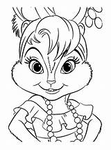 Alvin Ardillas Chipmunks sketch template