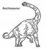 Brachiosaurus Coloring Drawing Pages Dinosaur Kids Printable Getdrawings sketch template