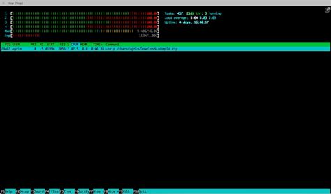 monitor  performance   command  program   single command prasads