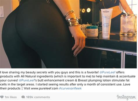 10 ways to make your booty bigger kylie jenner pure leaf butt cream bossip