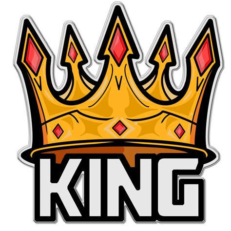 logo sticker paper king  png hq hq png image freepngimg